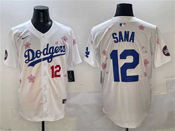 Men's Los Angeles Dodgers #12 Sana White 2025 Tokyo Series Limited Stitched Jersey,We sell and wholesale Men's Los Angeles Dodgers #12 Sana White 2025 Tokyo Series Limited Stitched Jersey on line form chian!